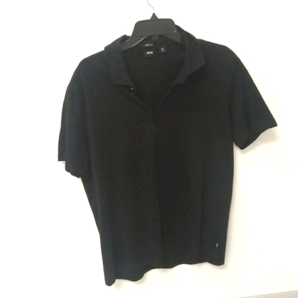 Hugo Boss Lightweight Black Polo Size XXL EUC